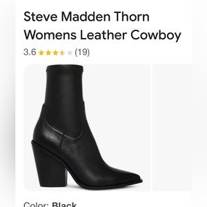 Steve Madden Thorn Cowboy Boot